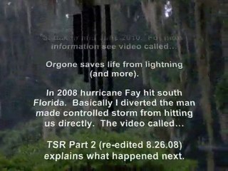 Orgone protects us from toxic Gulf oil/chemical effects