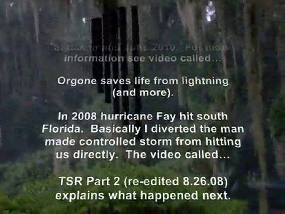 Orgone protects us from toxic Gulf oil/chemical effects