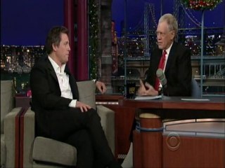 Hugh Grant Letterman 12 14 09