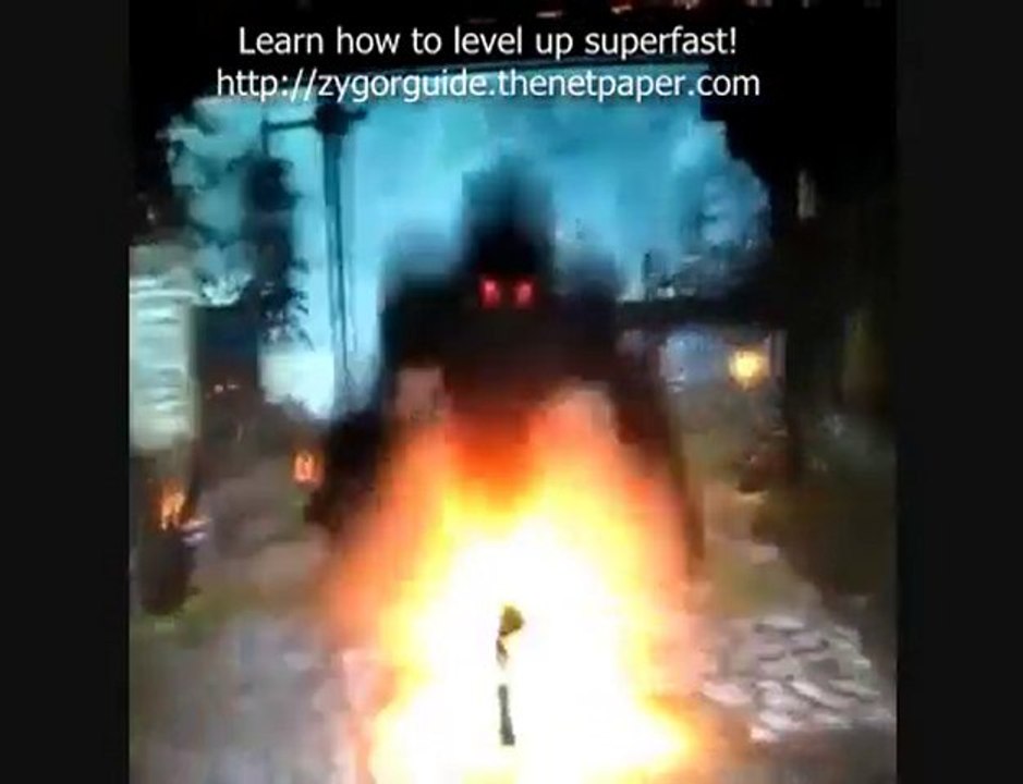 WoW Cataclysm Worgen ingame