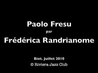 Paolo Fresu par Frédérica Randrianome pour RJC