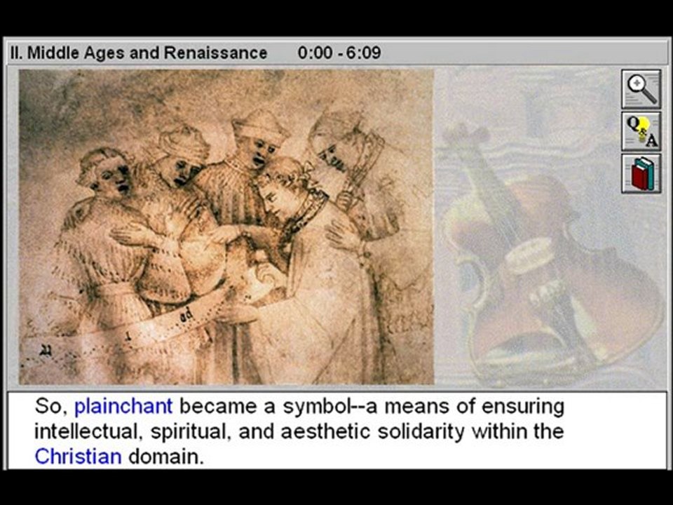 History of Music: The Classical Period: The Middle Ages