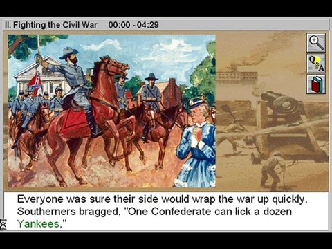 Elementary American History: Fighting The Civil War