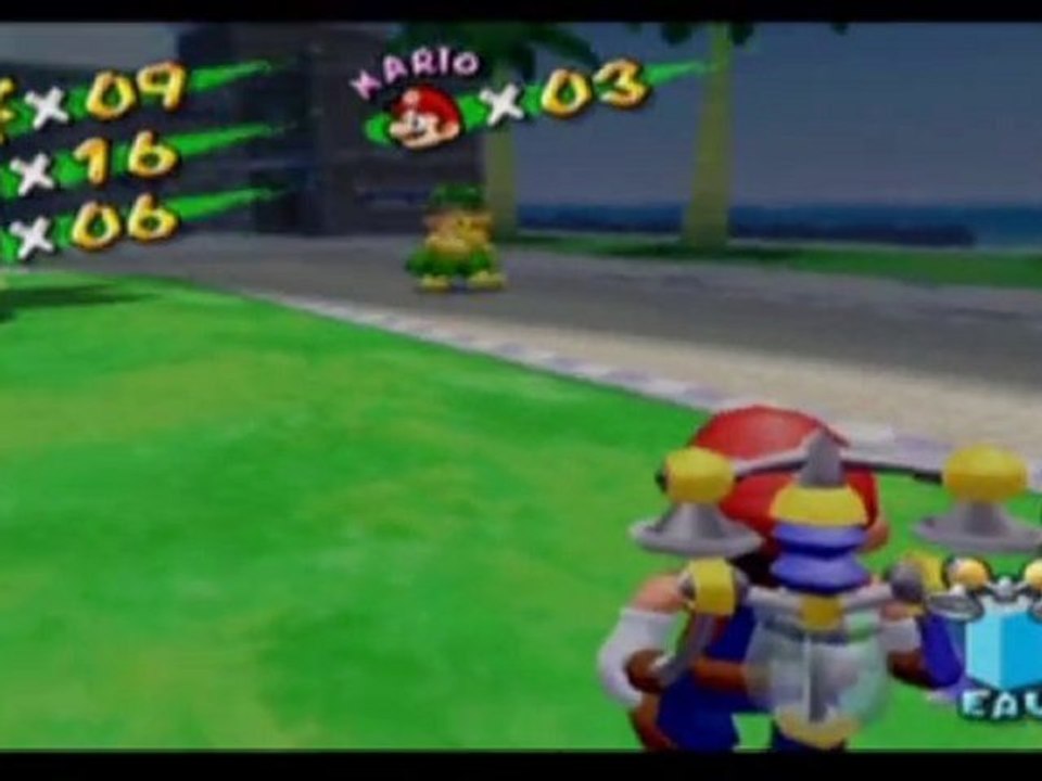 Pepsi se baigne sur l'île Delphino.