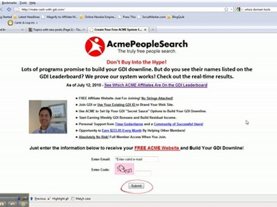 APS Is Proven to Build Your GDI Downline