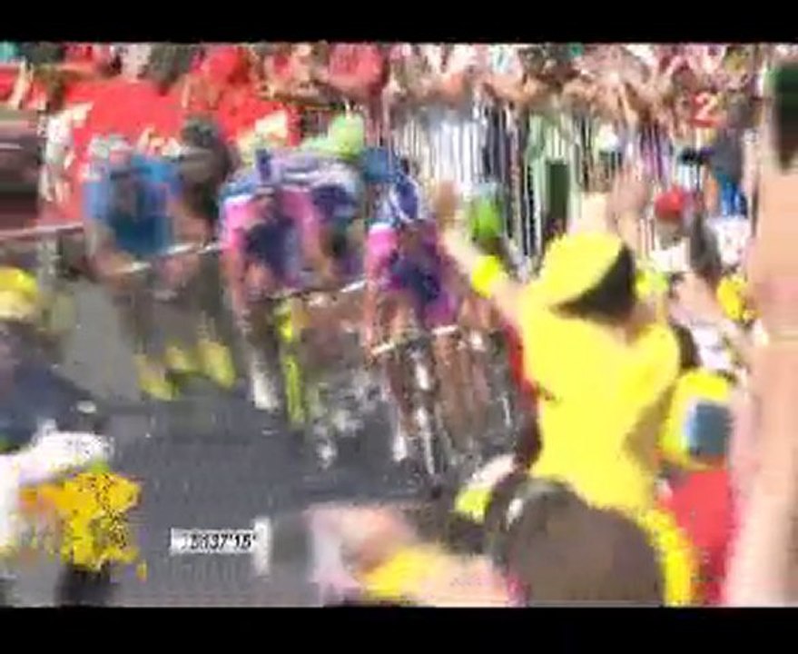 Tour de France - Arrivée à Gueugnon