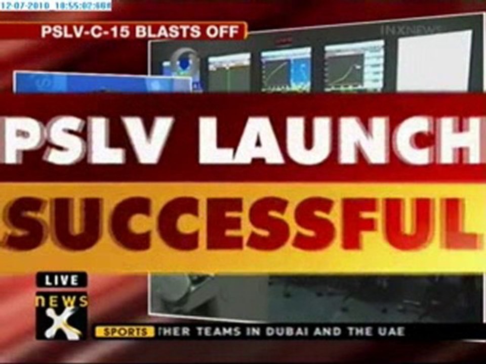 PSLV launch successful