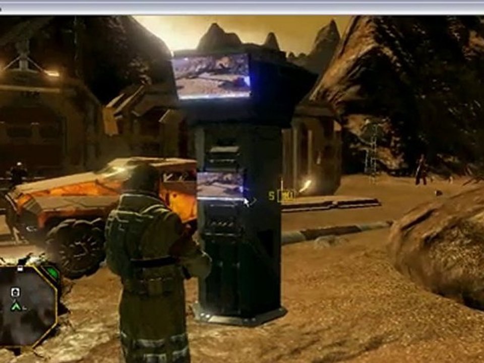 red faction guerrilla avec un petit bug