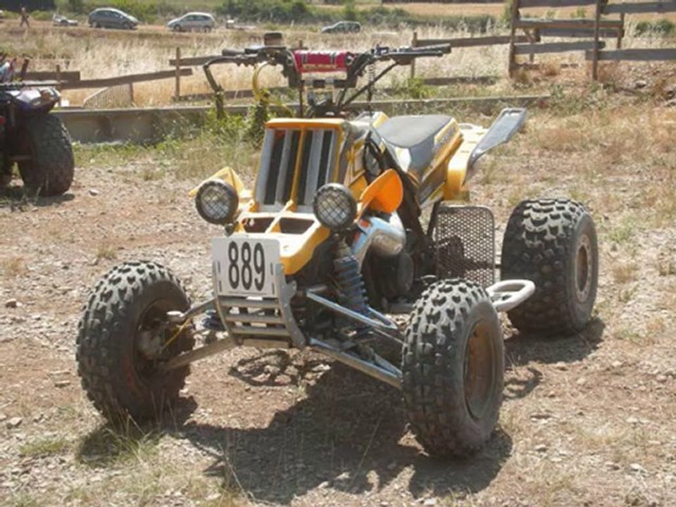 training à Coutache,prépa du banshee pour pdv