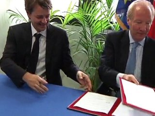 Brice Hortefeux inaugure l'Hôtel de Police de Troyes