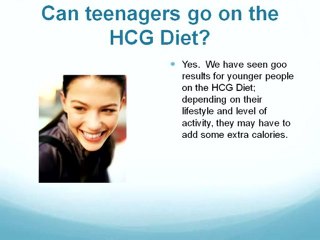 FAQ on HCG: Teenager can do HCG Diet in Houston TX