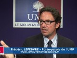 UMP Frédéric Lefebvre : « Priorité à la réforme »