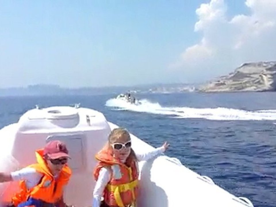 20100630 Arrivée à donf de Albe à Bonifacio Corse