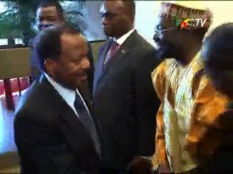 cinquantenaire des Africains Paul Biya à paris