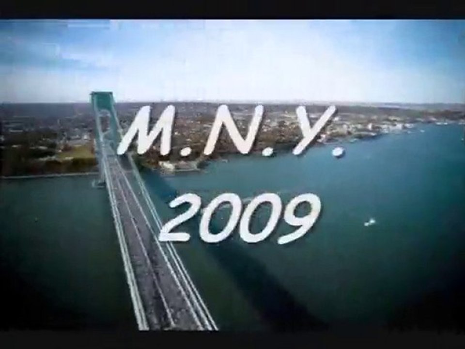 NEW YORK Marathon 2009...en LIVE...FANTASTIQUE !!!