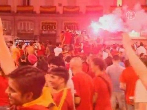 Без комментариев: Испания празднует победу