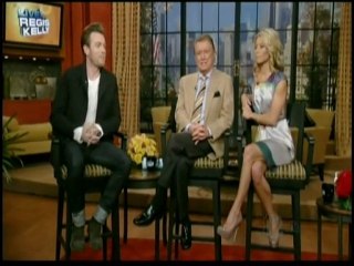 Ewan MacGregor Regis and Kelly 10 21 09