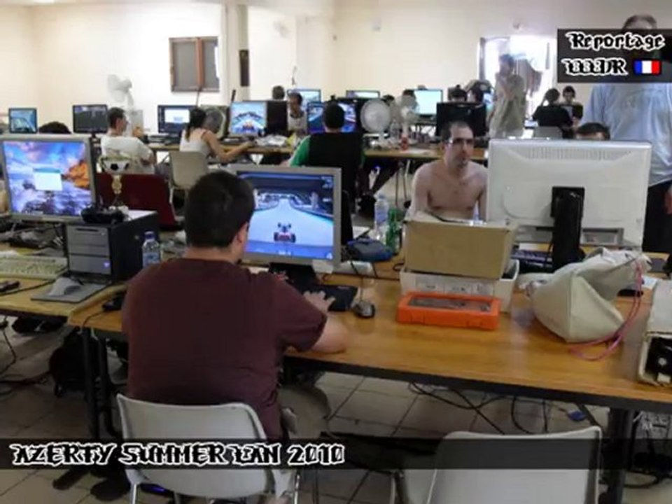 AZERTY SUMMER LAN 2010 - REPORTAGE LLLDR|dB99 - UT3 COD4 BF