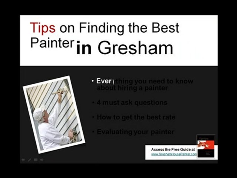How To Choose A Gresham House Painter Free Report Here!