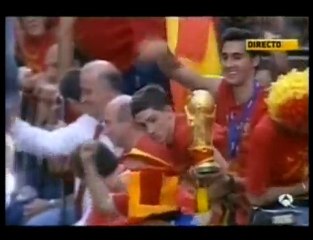 España celebró su título mundial