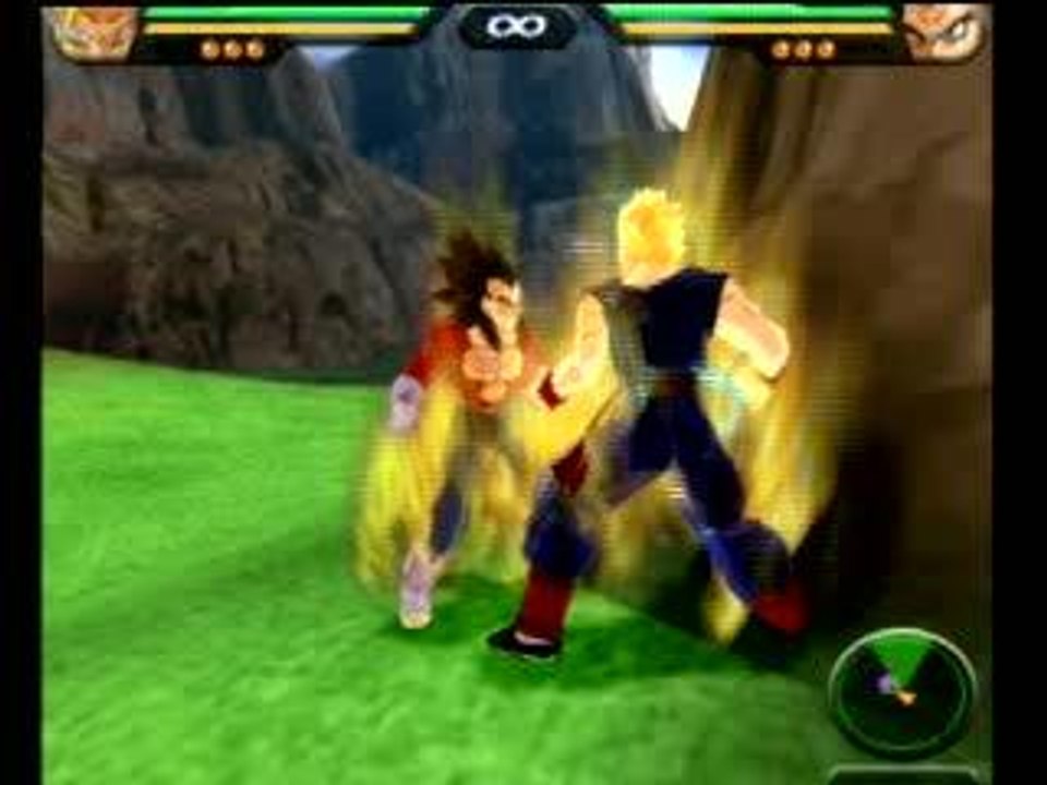 combo de gahan vs vegeta