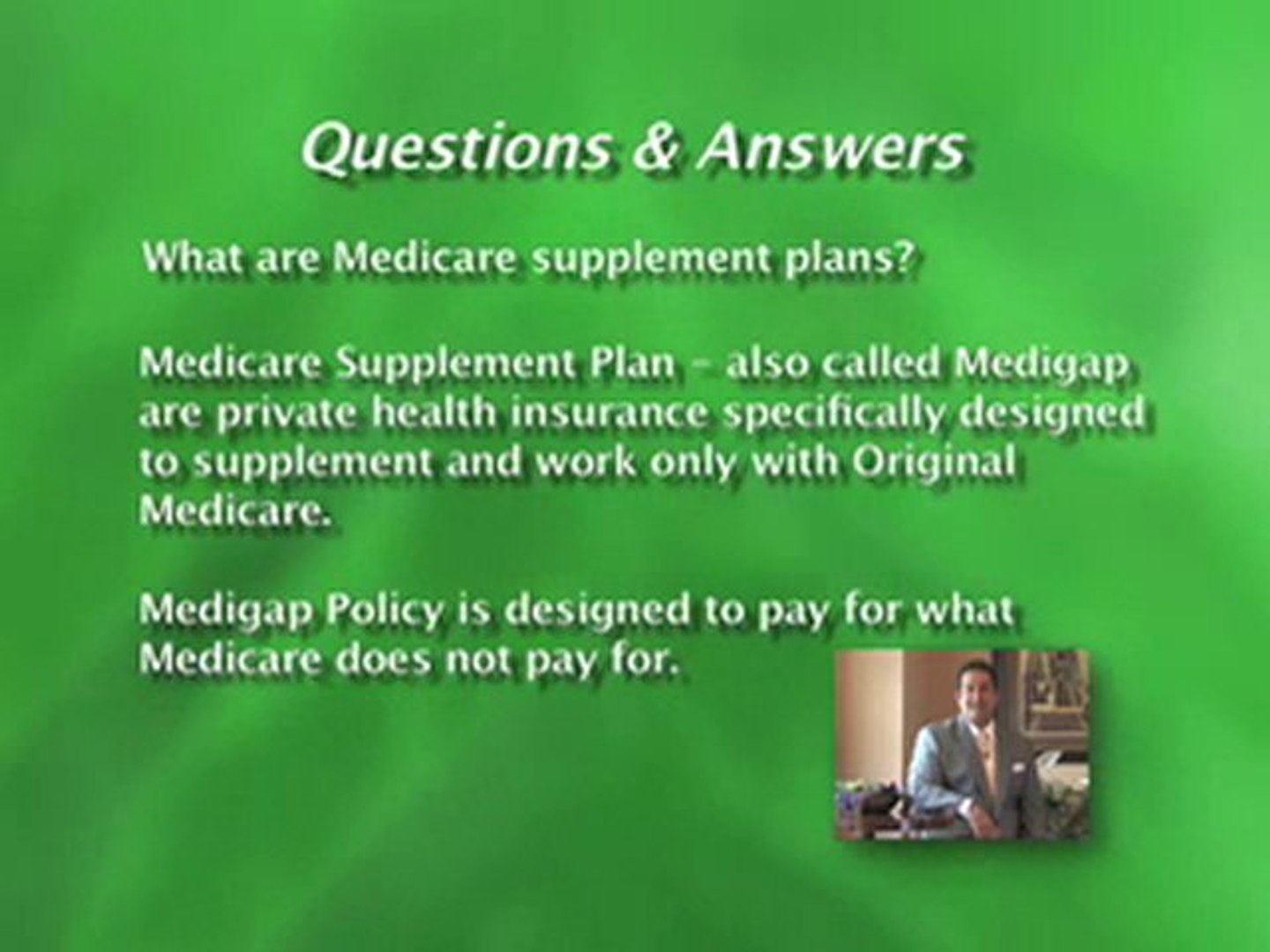 Medigap Insurance Policy