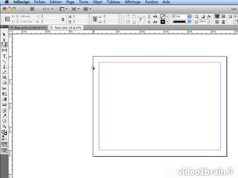 InDesign CS5 : Travailler avec plusieurs formats de page