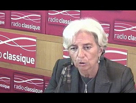 Christine Lagarde, invitée de Nicolas Pierron