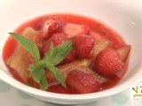 Soupe rhubarbe et fraises - 750 Grammes