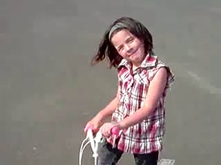 ca y est jsais faire du vélo ss roulette