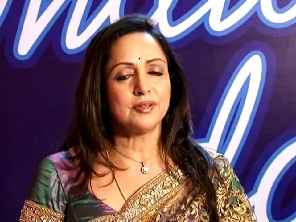 Hema Malini at INDIAN IDOL TV Show video Dailymotion