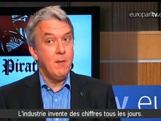L'eurodéputé Pirate Christian Engström débat sur EuroparlTV