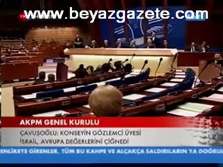 Çavusoglu  Israil, Avrupa Degerlerini Çignedi Trt Haber