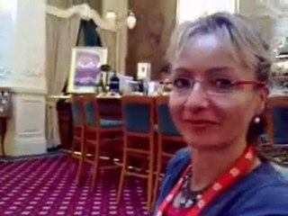 A l'hôtel Embassy à Karlovy Vary durant le Festival