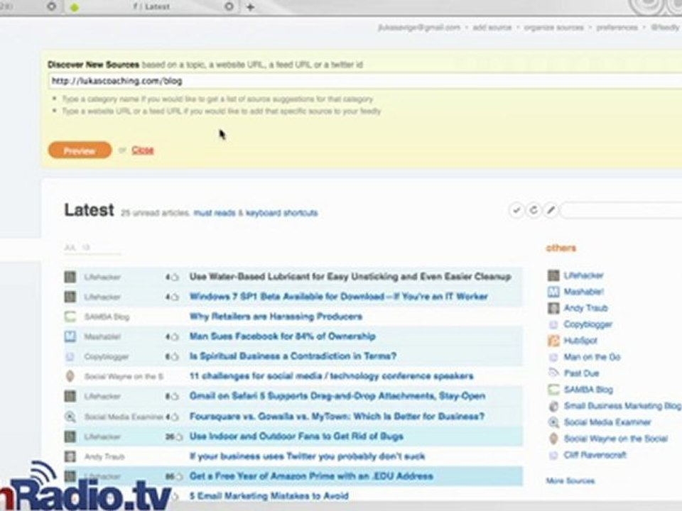 How To Use Feedly to Organize and Share Blogs