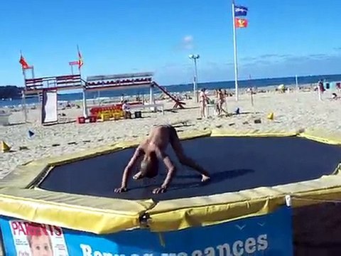 Les premiers Saltos arrières de Macéo