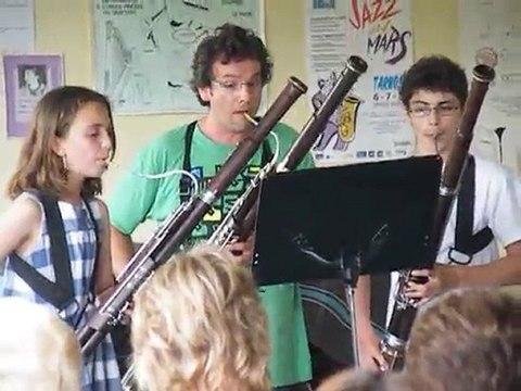 Vincent au Basson 1er juillet 2010 Audition Ecole de Musique