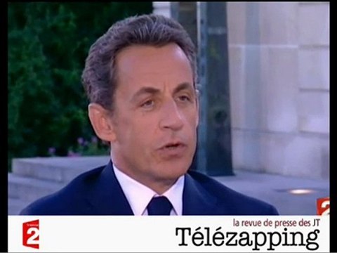 Télézapping : Sarkozy le beau parleur
