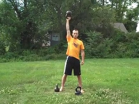 Kettlebell Snatch to Bottoms Up Balance