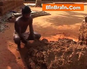Bricks production in Nagerkovil