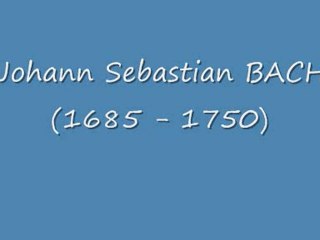 LUTE SUITE in G minor BWV 995
