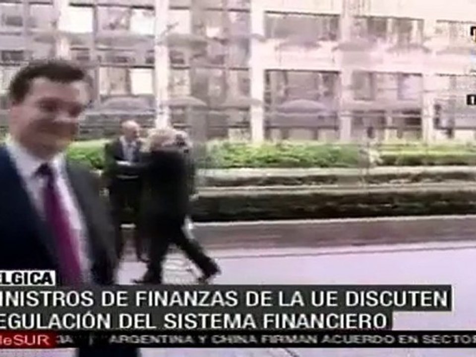 Ministros de finanzas de UE discuten regulación del sistema