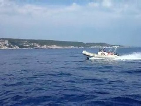 20100630 Falaises Bonifacio et Albe en bateau Corse