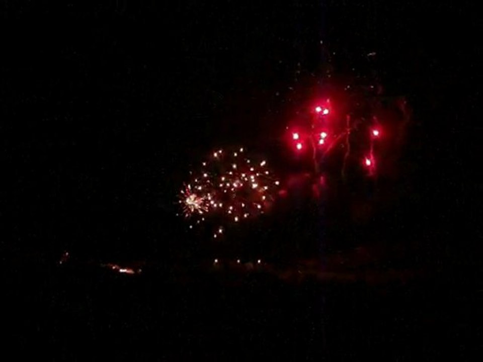 une partie du feu d'artifice 13/07/2010