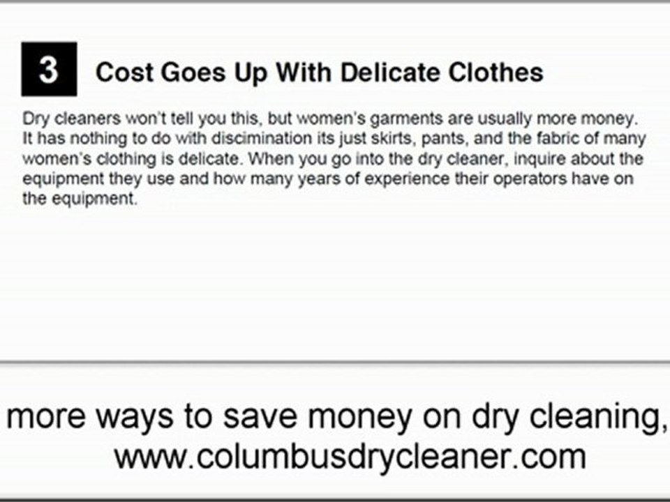 Columbus Dry Cleaner That Will Save You Time and Money