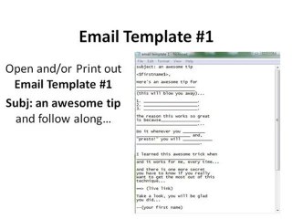 Tellman Knudson List Building: Lesson 11, Step 55: How to U