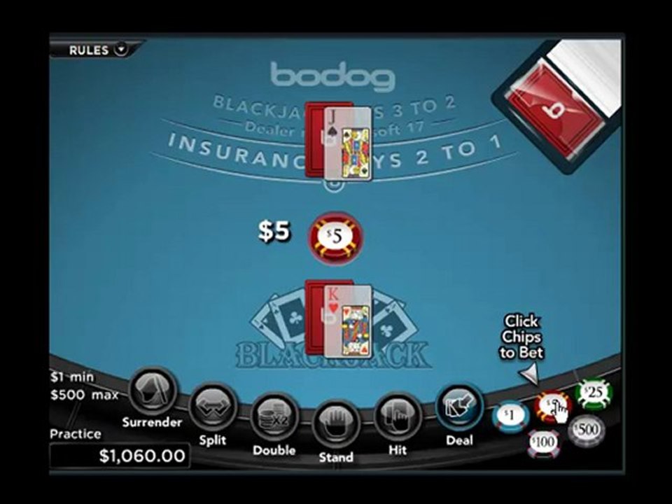 Winning Blackjack Betting System | Martingale Strategy
