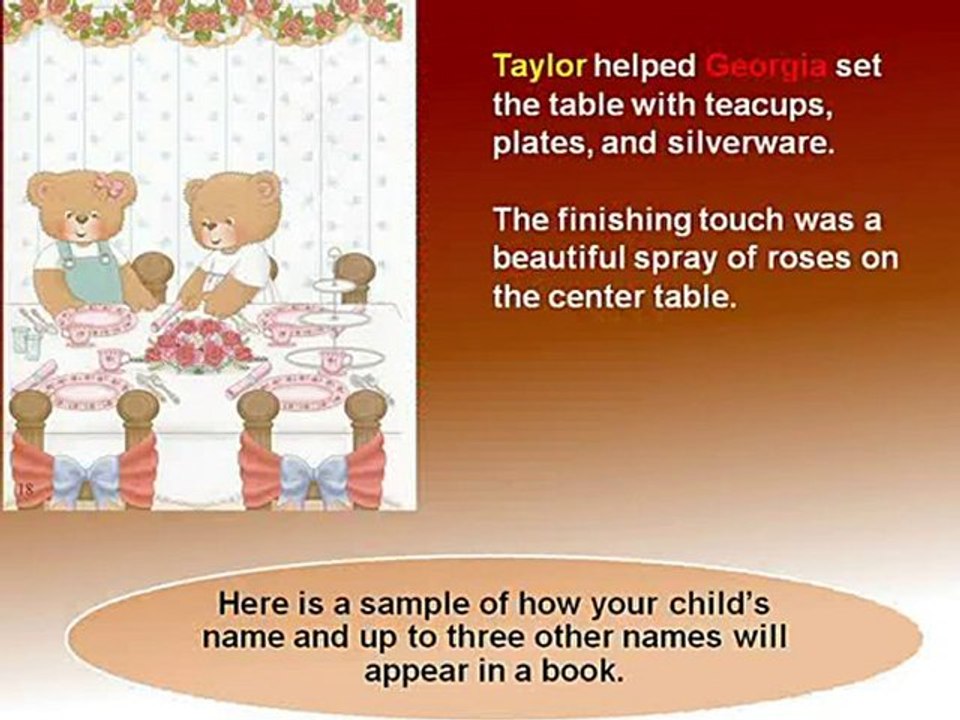 Personalized Children's Books
