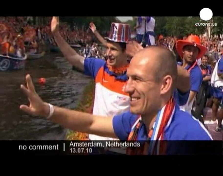 Netherlands celebrate its national football... - no comment