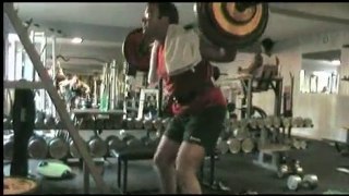 Olympiades Play-musculation : Cooby squat endurance 85 kg
